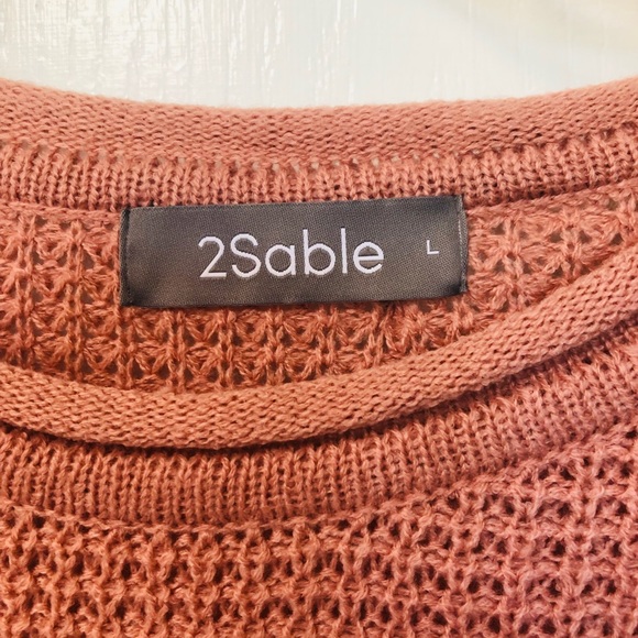 Waffle knit sweater - Picture 2 of 3